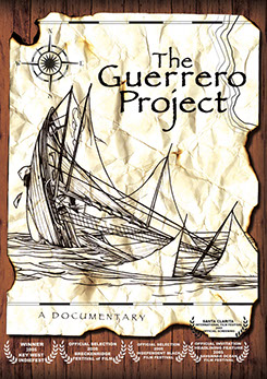 The Guerrero Project DVD cover documentary, middle passage, slavery, africa, cuba, history, educational, scuba diving, archaeology, debate