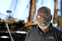 Capt. William Bill Pinkney Mariner, Former Master Amistad freedom replica schooner, sailor, explorer